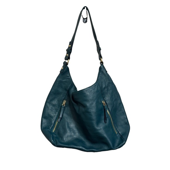 Ora Delphine Handbags - Ora‎ Delphine - Green Leather Sachel